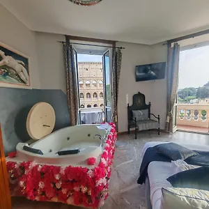 View Colosseo From Jacuzzi Appartamento Roma